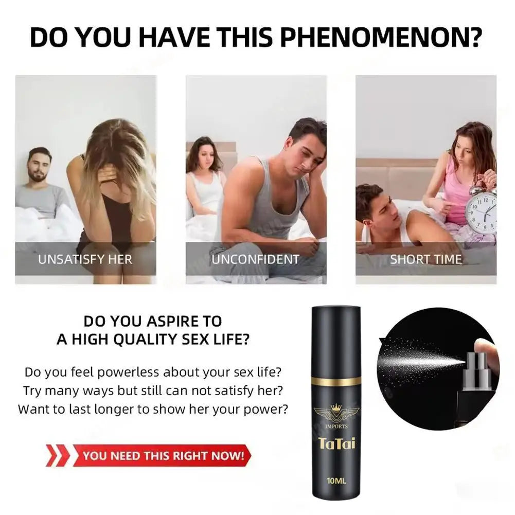 NEW Arrivals Buy 10 Get 12 Free Men Erection Long Lasting Delay Penis Spray Set Endurance Sex Prolong Delay Last Longer Sex Strength Penis Enlarger Male Sex Store Products