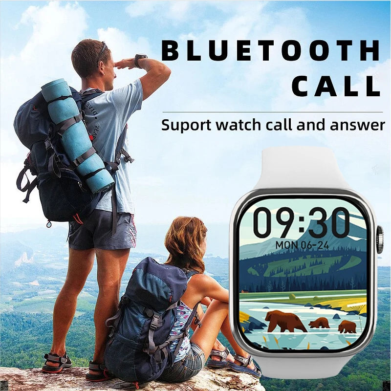 Original I8 Pro Max IWO Smartwatch Phone Call Custom Watch Face Waterproof Man Women Smart Watch Series 8 for Android IOS Phone