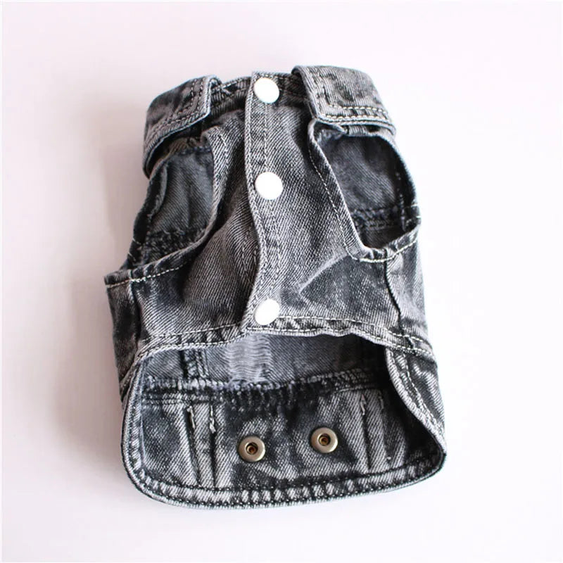 Thin Pet Dog Cool Dog Jeans clothing for Small Medium Dogs Fashion Puppy Clothes Dog Accessories