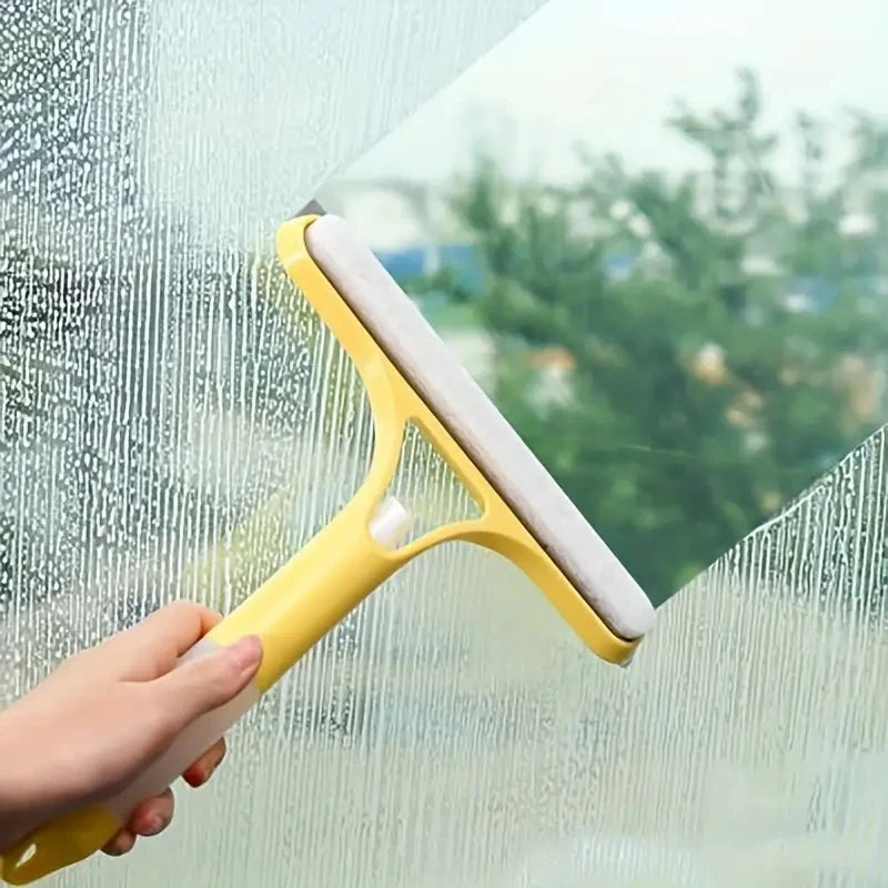 NEW Arrivals Household Multi-Function Glass Cleaning Mirror with Watering Can 3-in-1 Set Glass Scraper Window Scraper Home Office Outdoor Indoor Supplies