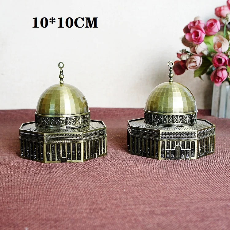 NEW Arrivals 30 Kind Metal Handicrafts Pisa Tower Egyptian Pyramids Building Model Taj Mahal Empire State Building Ornaments Architects Gifts Home Office Decoration Supplies
