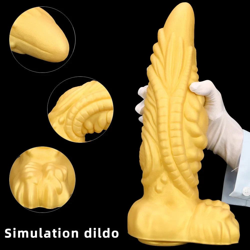 Liquid Silicone Shaped Oversized Anal Plug Anal Plug Alternative Backyard Expander Giant Chrysanthemum Masturbation Device
