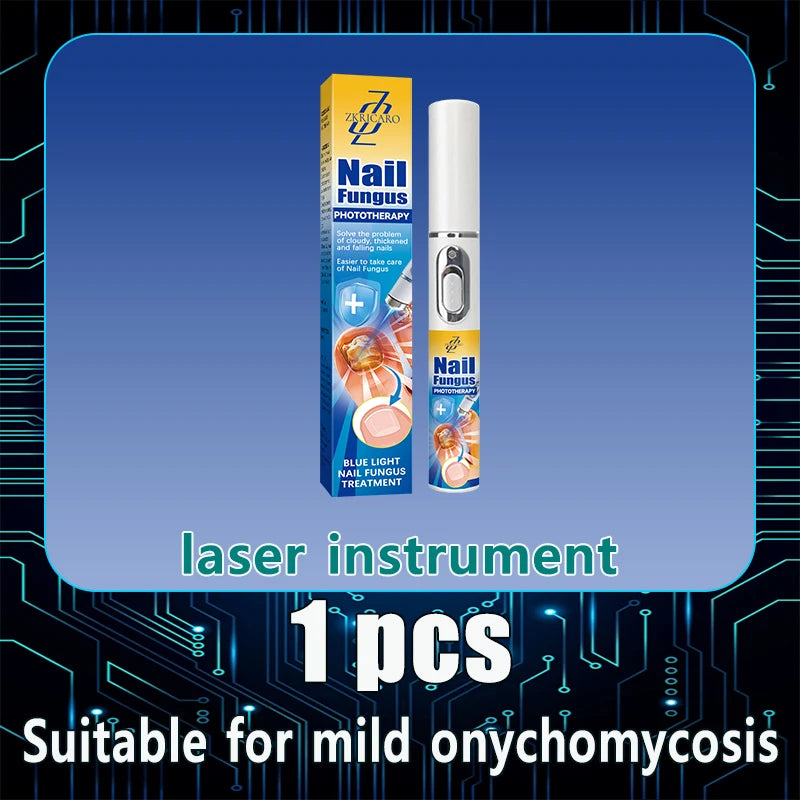 Hot Sellers: Buy 3 Get 2 Free : Nail Cleaning Tools, Blue Light Laser Tools Root Repair Onychomycosis Fungus Toenail Hands Finger Treatment Upgraded to Second Generation Women Men Skin Care Supplies