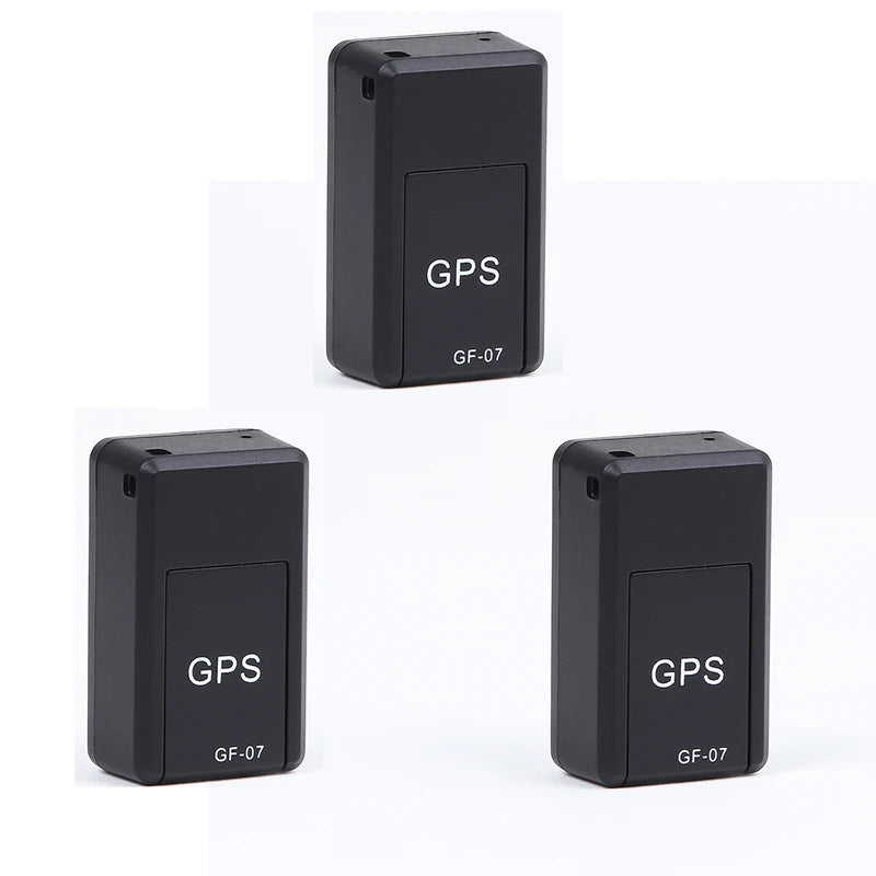 NEW Arrivals 5PCS Set Mini GF-07 GPS Car Tracker Real Time Tracking Anti-Theft Anti-Lost Key Pet Locator Strong Magnetic Mount SIM Message Positioner