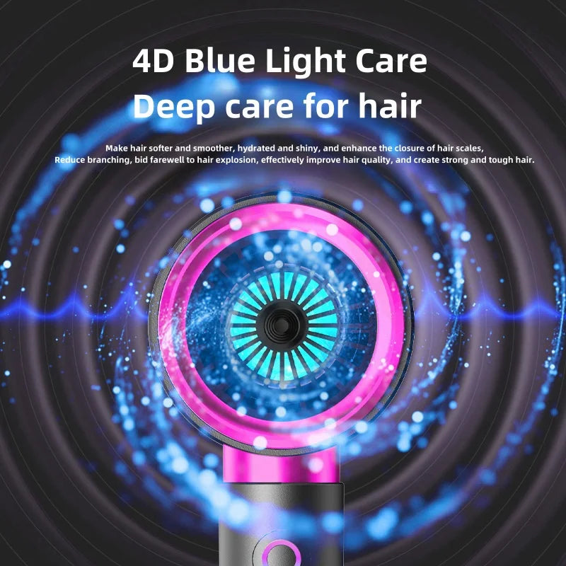 NEW Arrivals The Latest High-Speed Japanese Hair Dryer, High-Power Blue Light ION Home Hair Salon Hair Dryer, Household Appliance UK.EU. Plug-In Hair Care Accessories