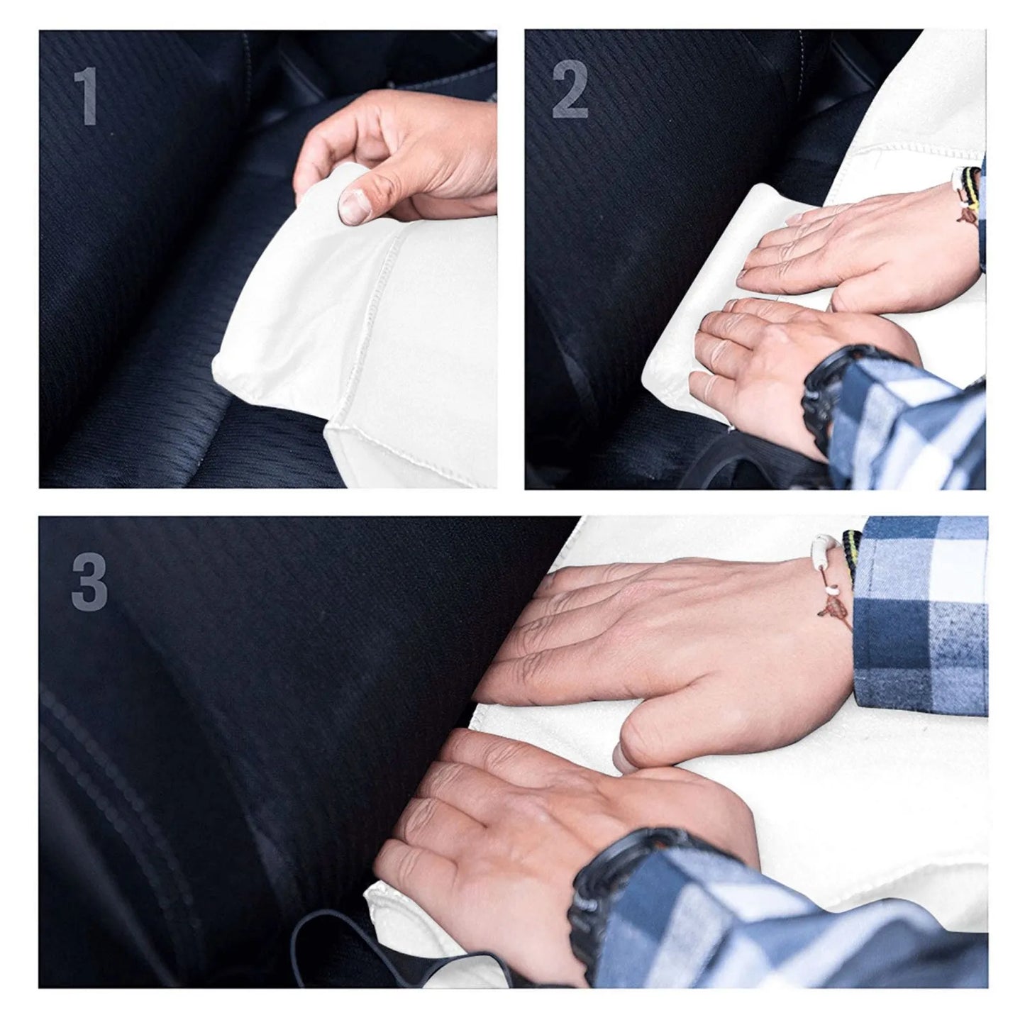 Car Seat Covers Pride Gay LGBT Sign Culture Rainbow Love Set of 2 Auto Accessories Protectors Car Decor Universal Truck SUV