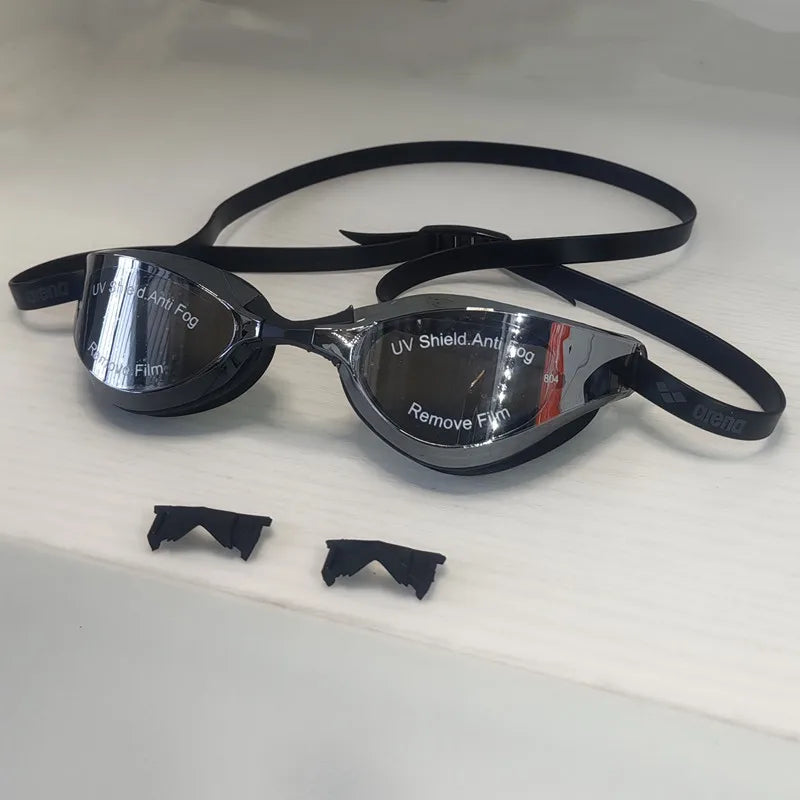 NEW 2PCS Set 3 Colors 100% Original ARENA Professional UV Protection Goggles + Case Adults Racing Goggles Anti-Fog Glasses Waterproof HD Swimming Eyewear Adjustable Swimming Accessories
