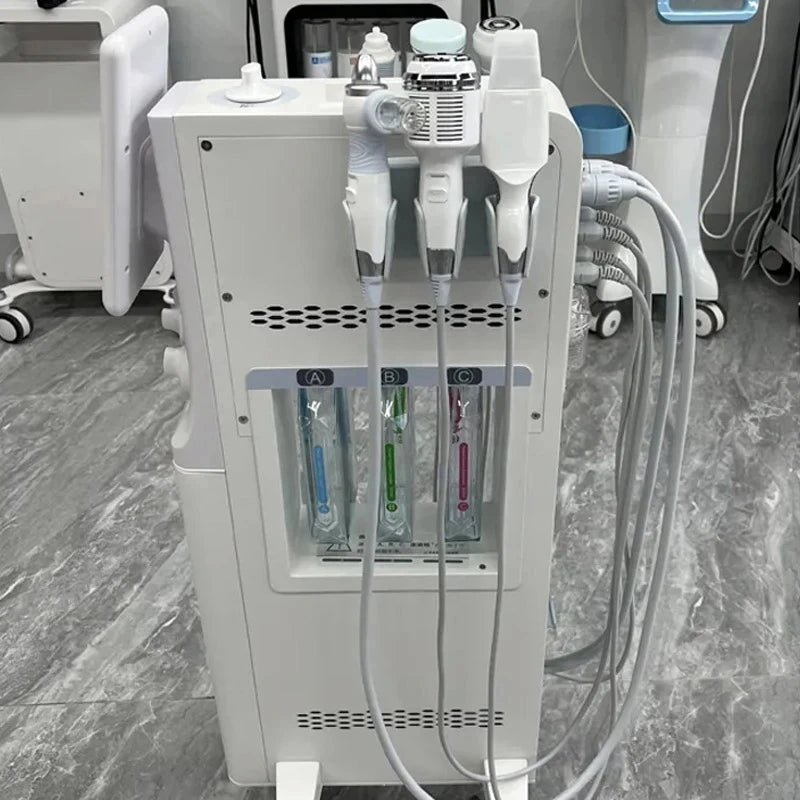 Korean NEW!!!! Professional Microdermabrasion 6 In 1 Water Oxygen Skin Care Deep Cleaning Hydra Dermabrasion Facial Machine Water Peeling