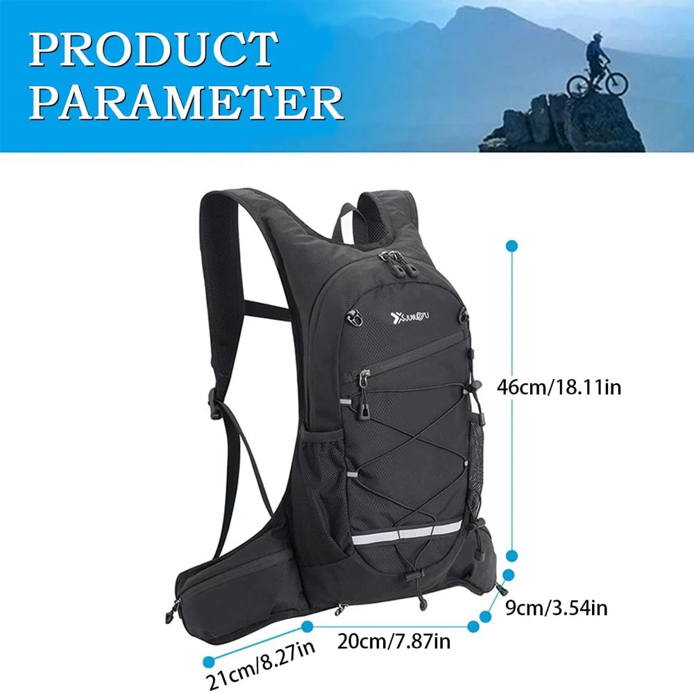 NEW Arrivals Hydration Backpack with Hydration Bladder, 1L, Small Running Backpack with Hydration System, Jogging for Men and Women Outdoor Travel Hiking Climbing Cycling Backpack