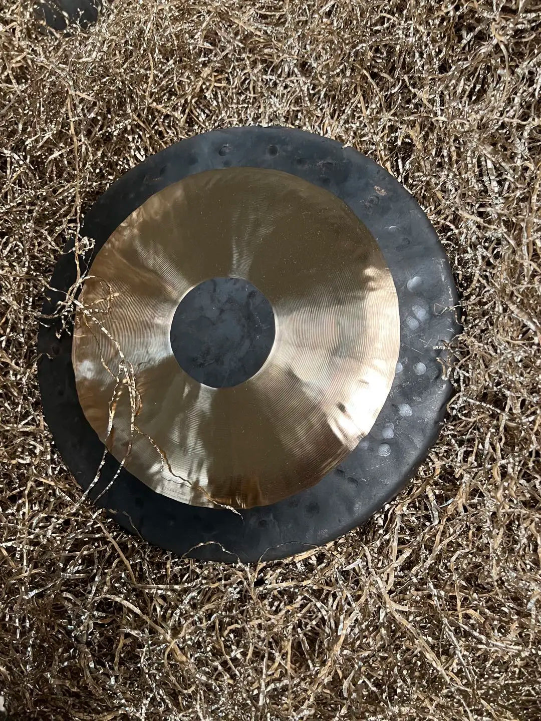 NEW Arrivals Handmade Tibetan Gong 10 inch Gong with Gong Stand Tibet Percussion Instrument Yoga Meditation Sound Therapy