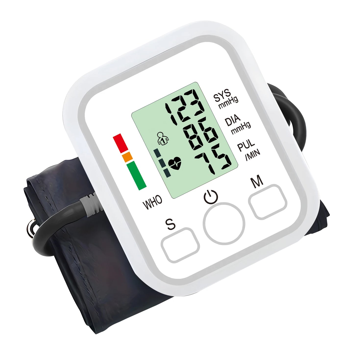 Finger Pulse Oximeter Or Blood Pressure Monitor Kit, Heart Rate SpO2 Saturation Meter Home Medical Device Health Care Supplies