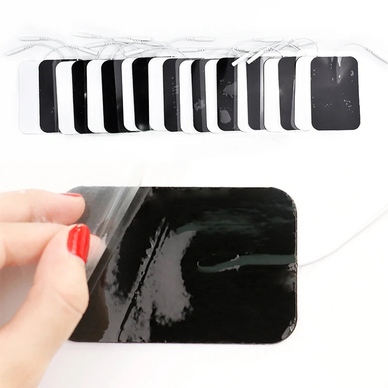 NEW Arrivals 20/50PCS Set 9*5cm Self-adhesive Electrode Pads Patch for Body TENS Massager Pulse Muscle Stimulator Acupuncture Massage Gel Sticker