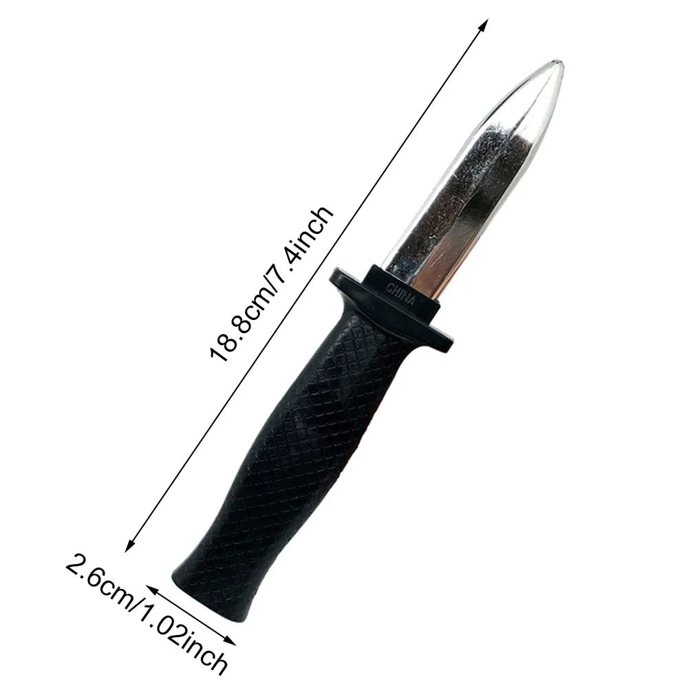 NEW Arrivals 10PCS Set Halloween Retractable Knife Props, Funny Disappearing Knife for Adults Kids, Plastic Fake Knife ,Halloween Prank Toys Decoration