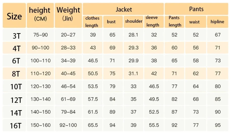 NEW Arrivals 3Pcs Set 5 Colors Luxury Suit for Boys Wedding Tuxedo Kids Formal Jacket Pants Vest Custom Outfit Classic Clothes 2-16 Years Old Boys Luxury Fashion Apparel Supplies Clothing Products