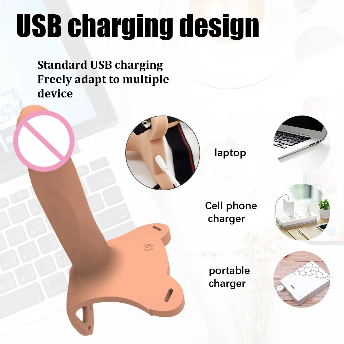 Remote Control Hollow Strap On Dildo Vibrator for Men, Gay Male Penis Extension Vibrating Strap on Dildo with Harness