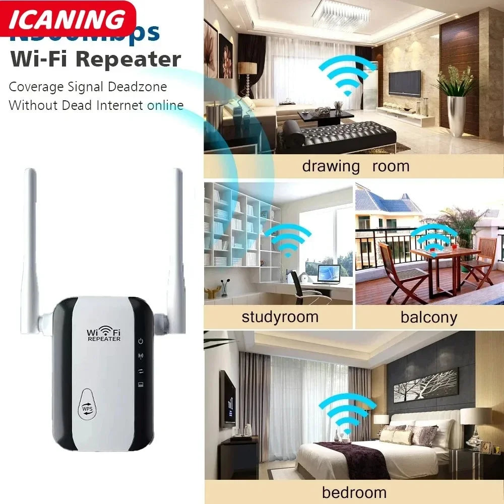 NEW Arrivals 300Mbps Wireless Wi-Fi Repeater 2.4G Wi-Fi Extender 802.11n/b/g Network Signal Amplifier Long Range Wireless Wi-Fi Repeater Booster
