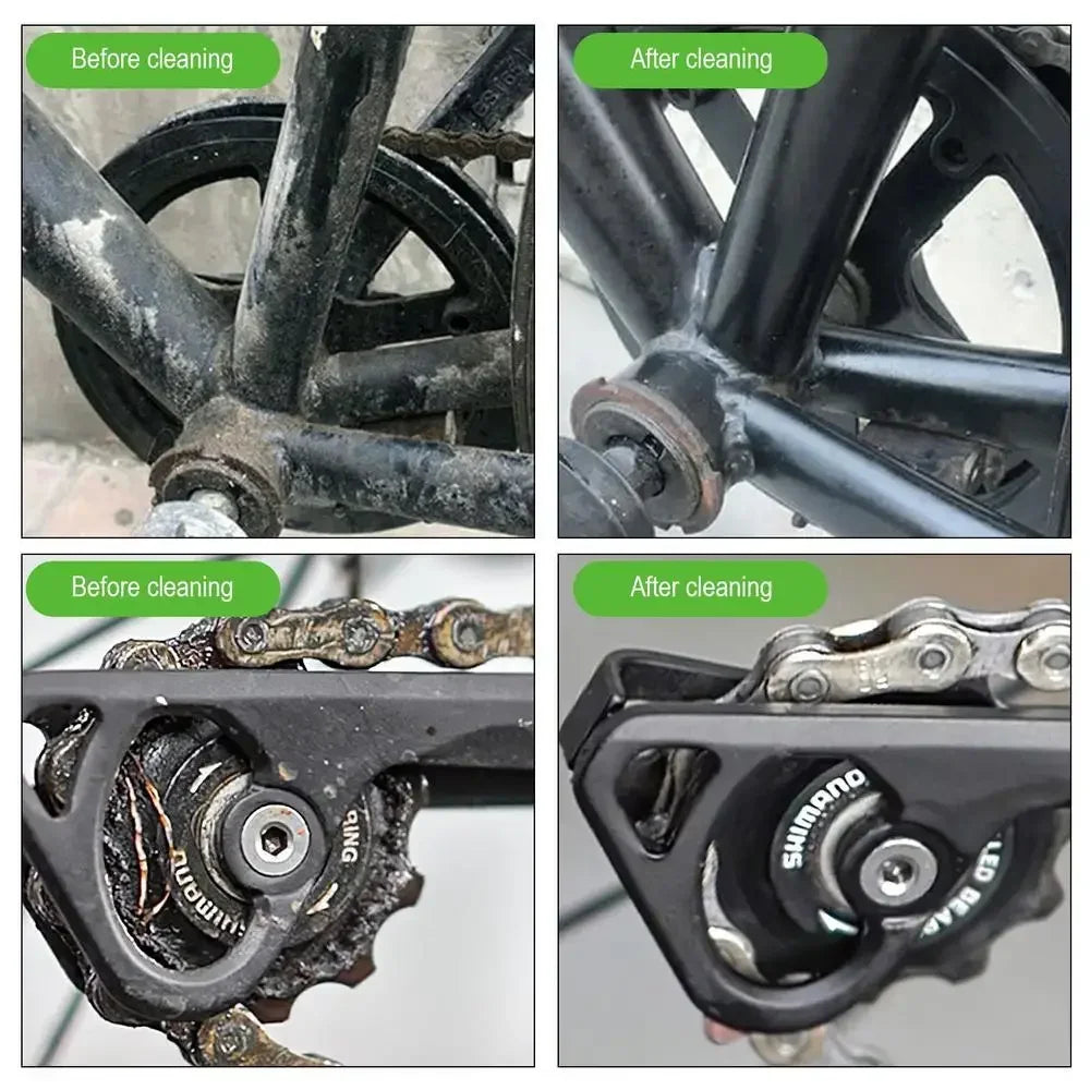 NEW 100ml Bike Drivetrain Korean Cleaner Bicycle Chain Cleaning Maintenance Liquid Degreaser Spray Bike Chain Cleaner Bicycle Degreaser Cleaning Accessories