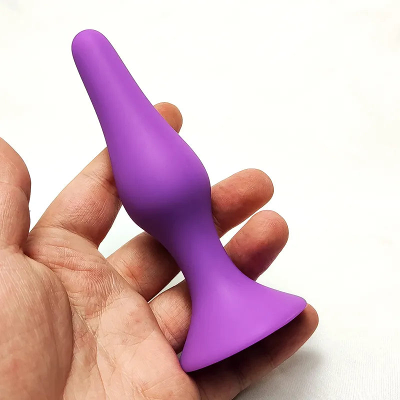 S/M/L/XL Silicone Anal Plug Butt Plug Anus Stimulation Prostate Massage Sex Toys for Women Men Gay Anal Dilator Sex Shop Bdsm