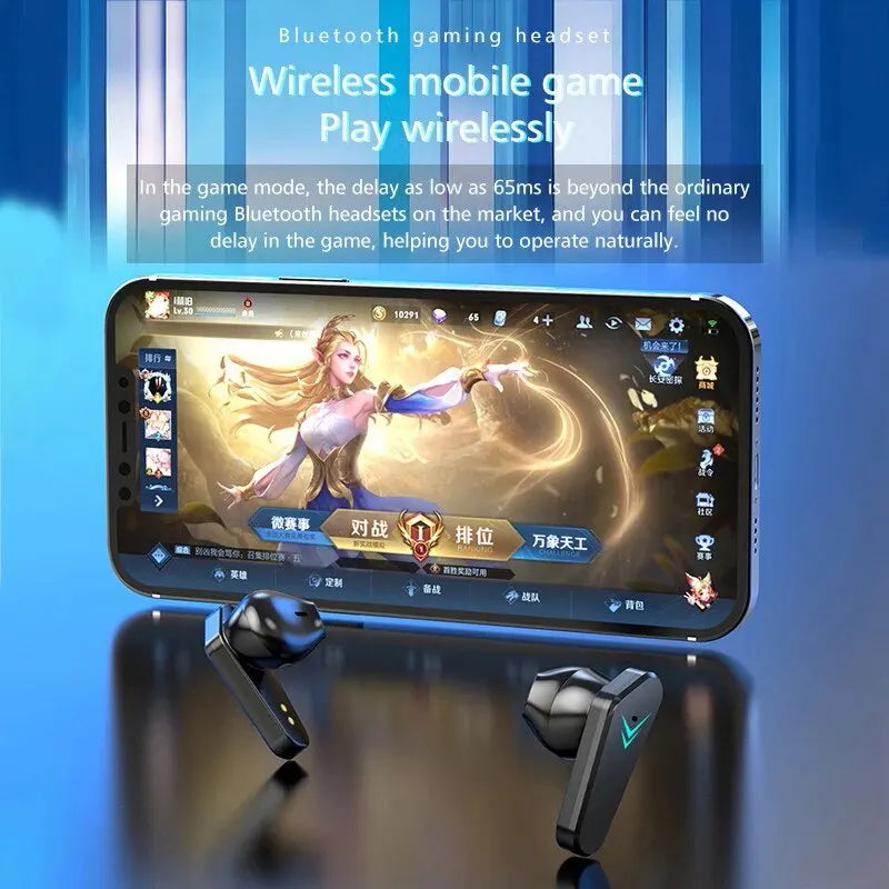 NEW Arrivals X15 TWS Gaming Earphone Wireless Bluetooth Earphone With Microphone Bass Audio Sound 9D Stereo Music HiFi Headset For Gamer All Phones Electronics Supplies