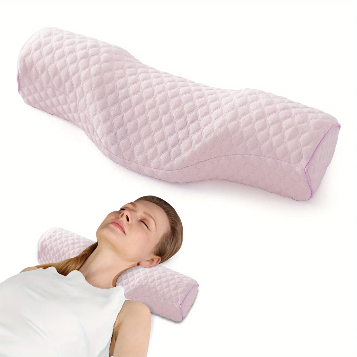 NEW Arrivals Orthopedic Neck Pillow: Superior Cervical Support Soft Memory Foam, Breathable Washable, Ideal for Every Sleeper Pain Relief Relaxation Accessories Health Care Supplies