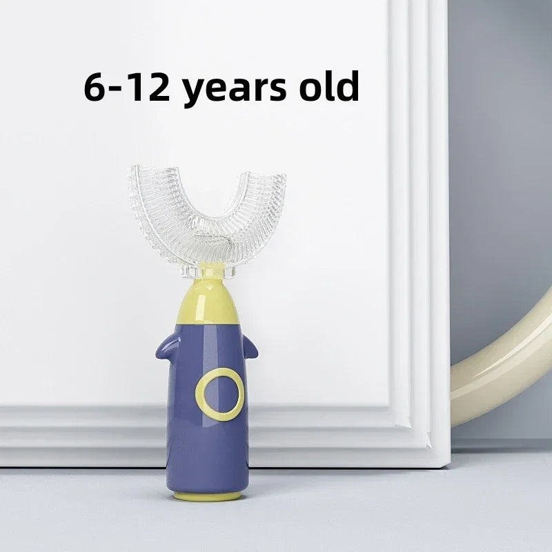 NEW Toothbrush for Kids (2-12Yrs Old) U Shape 360° Children's Toothbrush Teeth Care for Teeth Cleaning Child Toothbrush Baby Brush Dental Care Accessories
