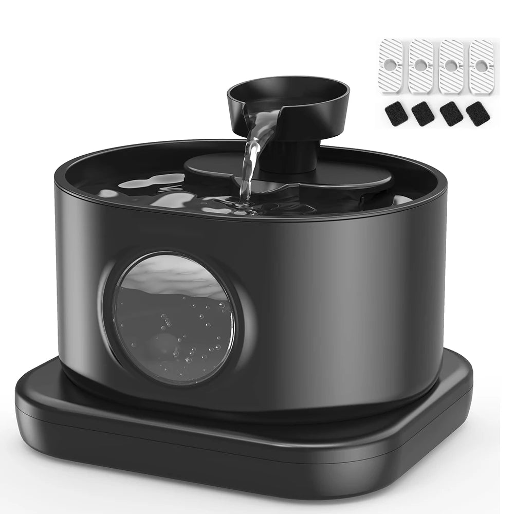 NEW Arrivals 3L Wireless Recharging Sensor Cat Water Drinking Fountain Battery Operated Automatic Pet Motion Sensor Dog Water Dispenser Bowl Pets Supplies