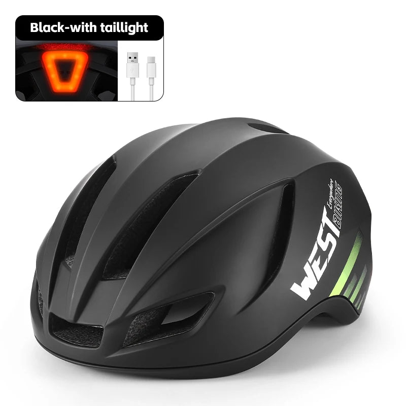 NEW Arrivals 14 Colors Bicycle Helmet Lightweight LED Lights Pneumatic Bike Helmet Men Women MTB Mountain Road Ciclismo Cycling Helmets Safety Cap Sports Cycling Accessories