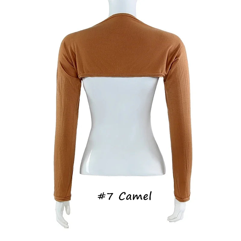 NEW Arrivals 15 Colors New Fashion Oversleeves Islamic Arm Cover Hijab Muslim Women Hijab Arm Warmers Femme Ramadan Middle East Sun Protection Outdoor Sports Apparel Accessories