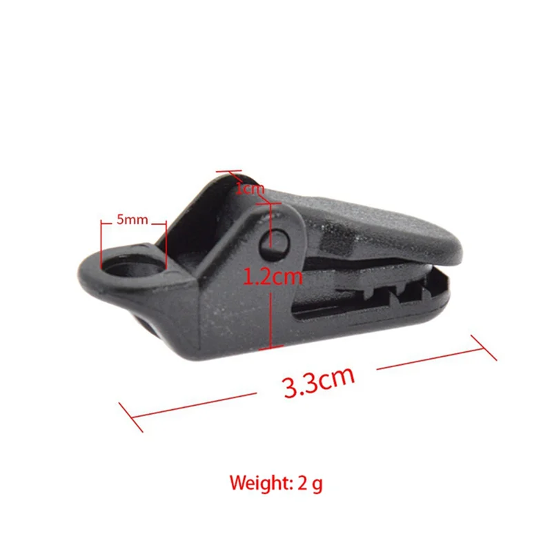 NEW 100PCS Set Tent Awning Canopy Clamp Tarp Canvas Alligator Clip Outdoor Camping Beach Canopy Pull Point Hook Windproof Fixing Clip Camping Hunting Fishing Accessories