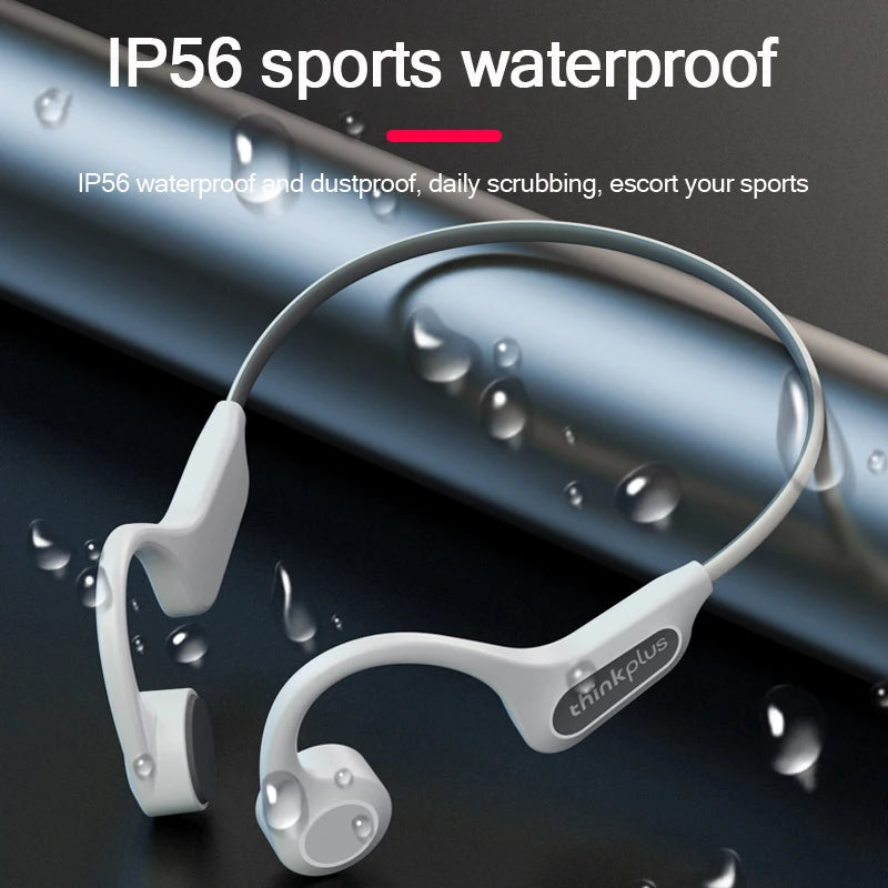 NEW Original Lenovo Bone Conduction Swimming Cycling Running Earphones X3 Pro Bluetooth HiFi Ear-Hook Wireless Waterproof Headset Headphones Earbuds with Microphone Outdoor Sports Supplies
