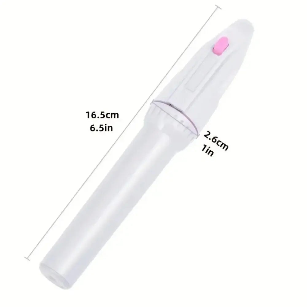 5in1 Electric Nail File Set Portable For Acrylic Nails Fake Nail Tips Cuticle Trimmer Nipper Cutter Cuticle Pusher Manicure Tool