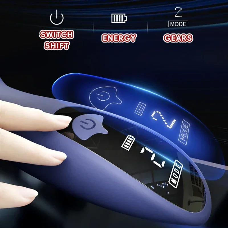 NEW Penis Trainer Glans Vibrator Stimulator Male Sex Toy Glans Penis Long Lasting Exercise Vibrator Stroker Glans Trainer Stimulator Sex Toys Accessories Adults 18+ Supplies