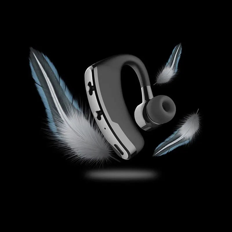 Ear Mounted Wireless Bluetooth Earphones For Business Calls Noise Reduction Stereo Mini Single Earplugs Wireless Bluetooth EP