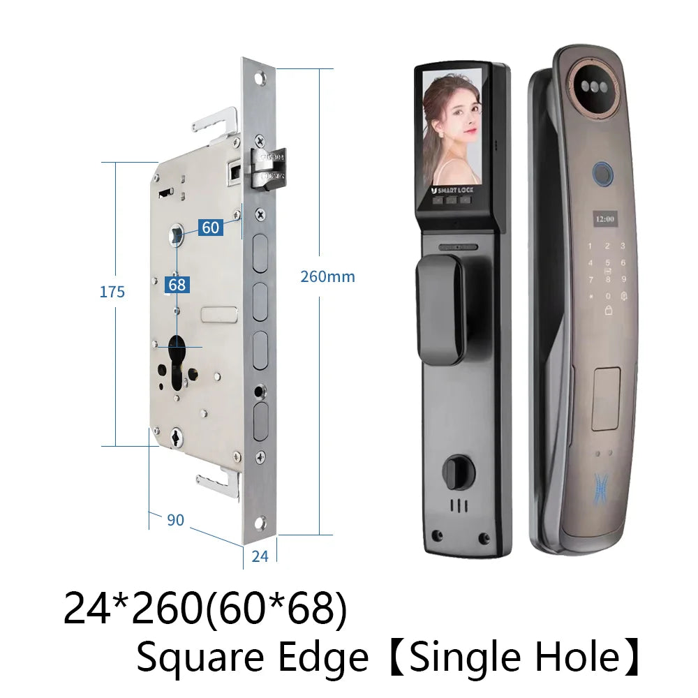 Low-Price Sales are Limited NEW Arrivals 3D Face Recognition Bluetooth Wi-Fi APP Control Intelligence Door Lock Biometric Fingerprint Smart Keyless Access Password IC Card Smart Life Home Security Supplies