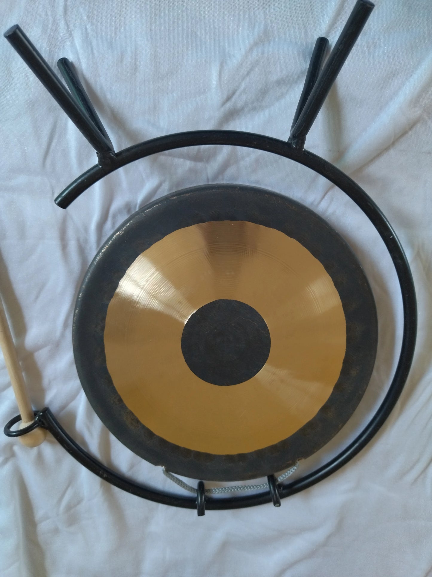 NEW Arrivals Handmade Tibetan Gong 10 inch Gong with Gong Stand Tibet Percussion Instrument Yoga Meditation Sound Therapy