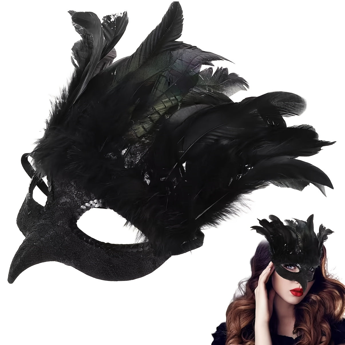 Halloween Mask Party Props Supplies