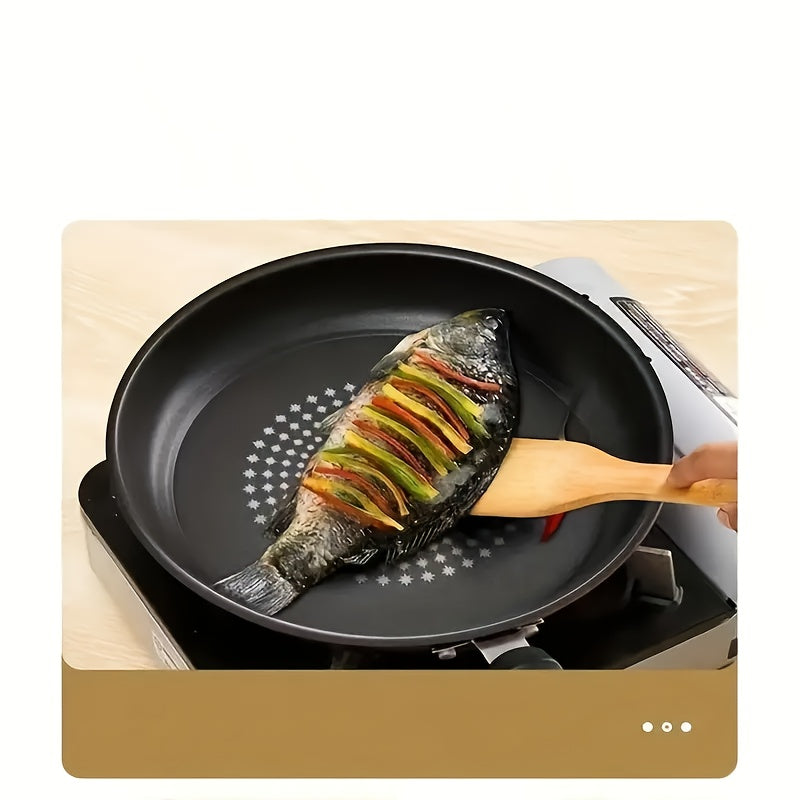 24cm Cast Iron Skillet Nonstick Fry Pan, Induction Compatible, Lightweight Smokeless Frying Pan for Gas & Smooth Surface Stovetops, for Steak, Pancakes, Breakfast Cooking Kitchen Accessories