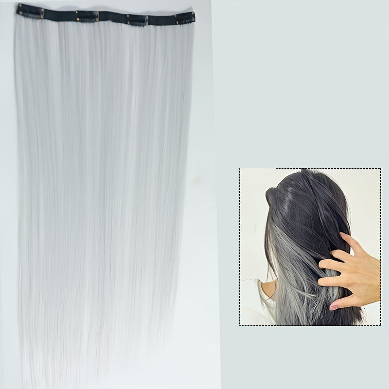 15 Colors 55.88cm Women's 22-Inch Long Curly Wave Synthetic Hair Wig - Brown/Red Blonde Purple/Pink/Pinkish-Red/Purple/Pink/Pinkish-Women Hair Extensions