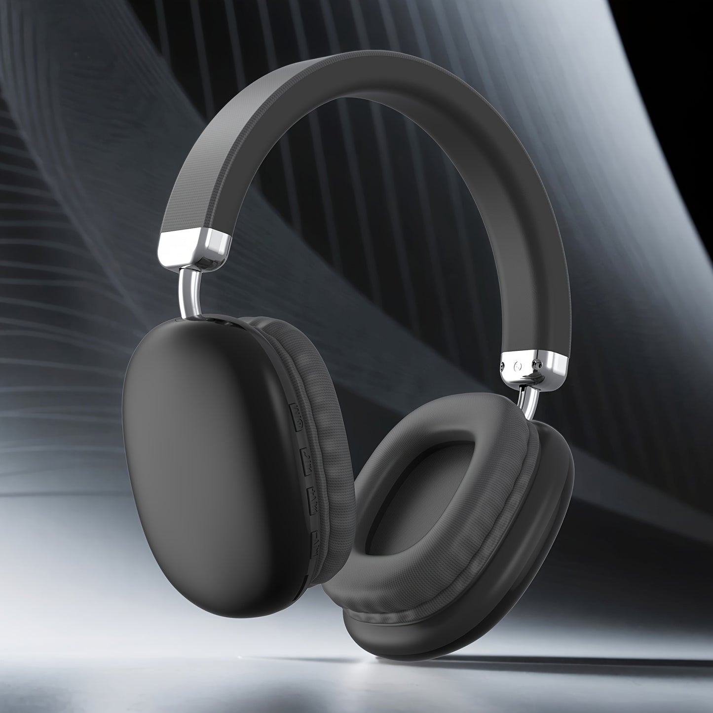 B40 Soft Headband Wireless HI-FI-Music Headphones TWS Earphones and Retractable & Foldable Headset with Mic, Wireless Gaming Earbuds Compatible with Mobile Phones PC Tablet and Game