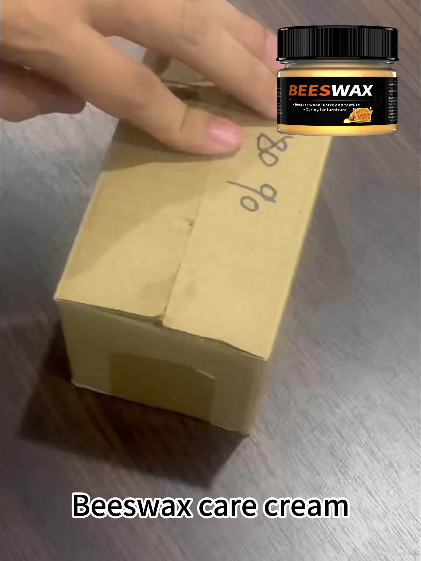 NEW Arrivals Premium Beeswax Leather Shoe Polish - Natural Conditioning Wax for Boots, Bags & Furniture Protection, Deep Shine & Scratch Prevention, Safe for Men & Women, Shoe Polish for Shoes, Furniture Waterproofing, Protec