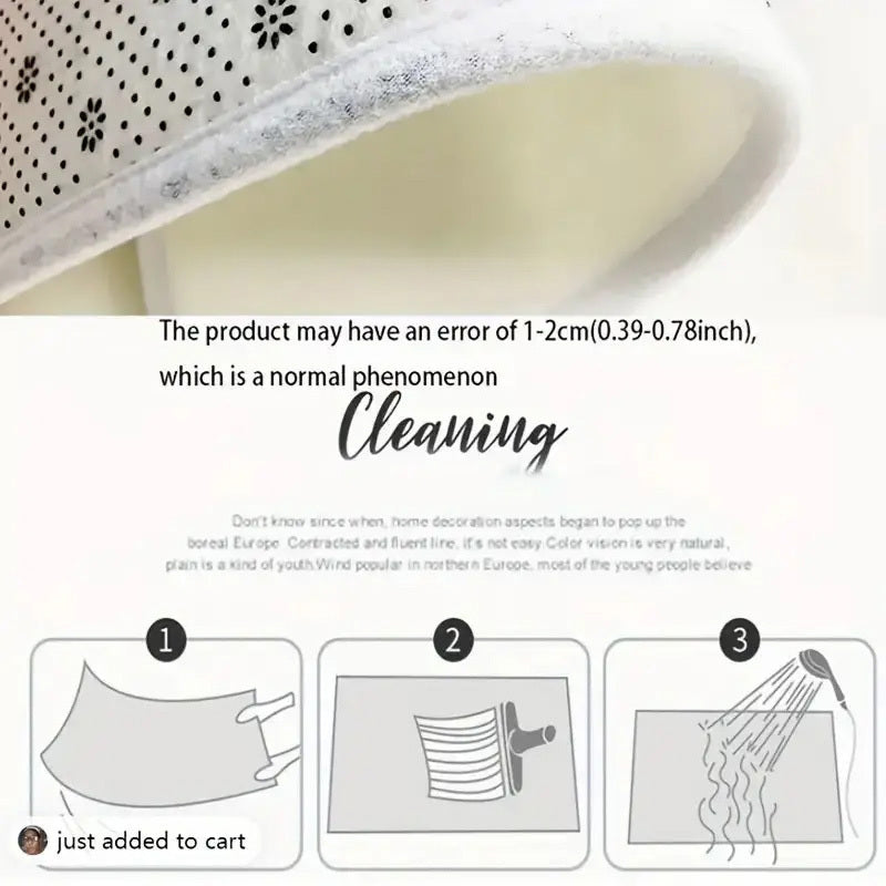 3 PCS Set Old Stone Well Pattern Plush Flannel Non-Slip Toilet Mat | Absorbent, Washable, Decorative, Realistic 3D Illusion for Bath, Home Accents, Entrance, Kitchen, Living Room