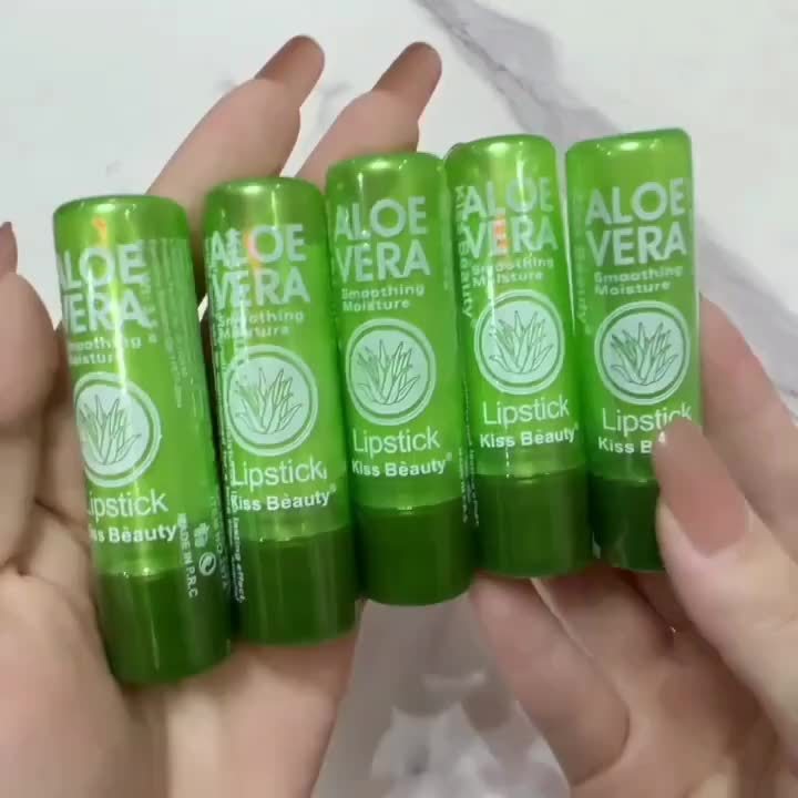 3 PCS Set 24-hour Long-lasting Color-Changing Lip Balm, with Magical Lipstick Effect, Greek Plants Natural Aloe Vera Lip Balm Personal Care Supplies