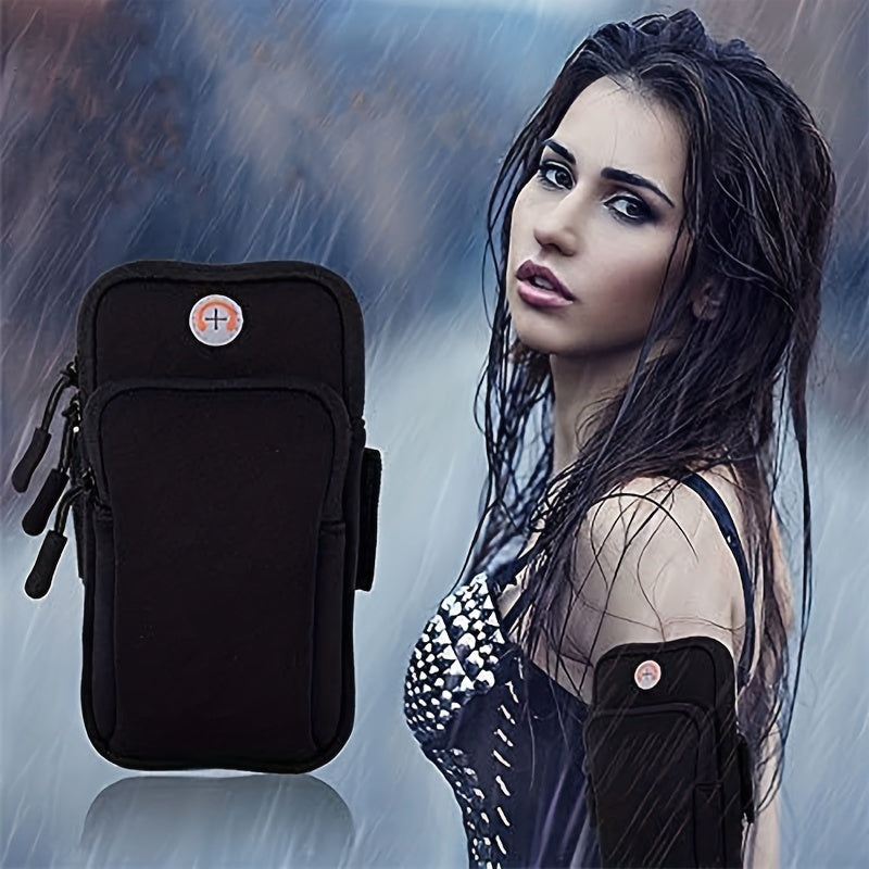 Waterproof Running Arm Bag for Mobile Phones - Securely Store Your Phone While Exercising Outdoor Running Hiking Sport Activities Accessories