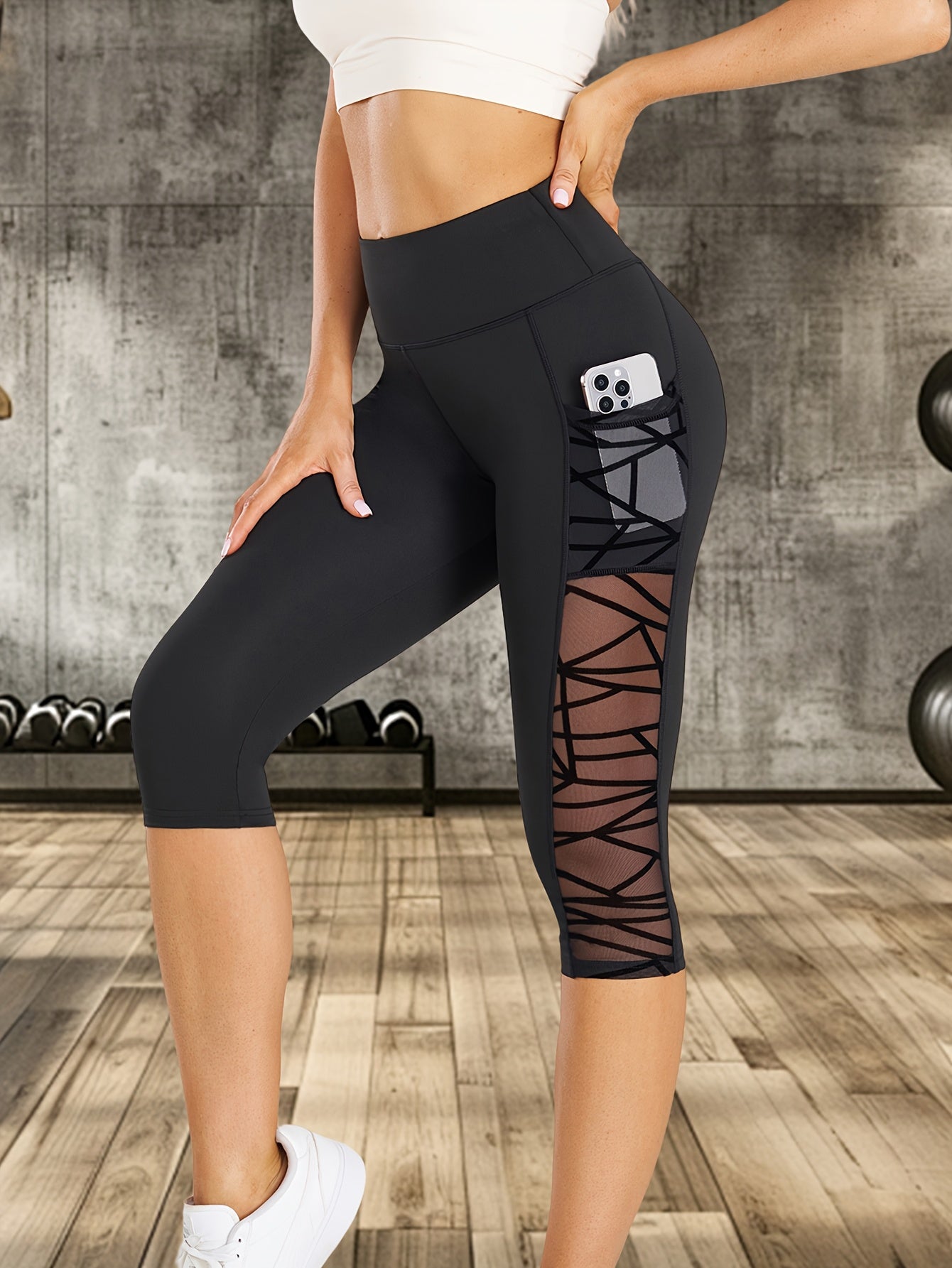 2 PCS Set Women's High-Elasticity Yoga Shorts with Panel Tummy Control Butt Lifting - Breathable Shaping Shorts Suitable for Gym, Pilates, - Spring/Summer/Fall Workout & Casual Wear