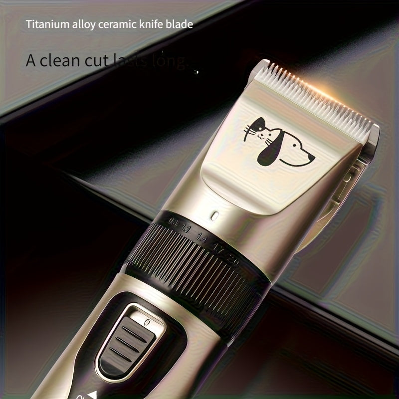 Teddy Pet Professional Grooming Clipper, High-Power Electric Clipper for Large Breeds, Professional Pet Shop Use, for Cats Dogs Pets Hair Care Accessories Tool Sets