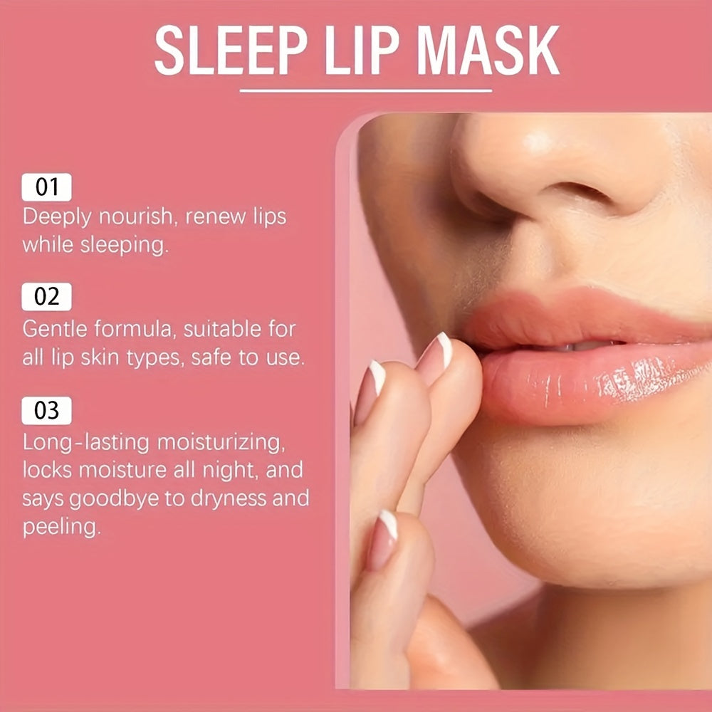 Lip Collagen - Large Capacity of, a Nighttime Lip Mask Designed to Moisturize And Nourish The Skin of The Lips, Addressing Dark Lips And Making Them Fuller