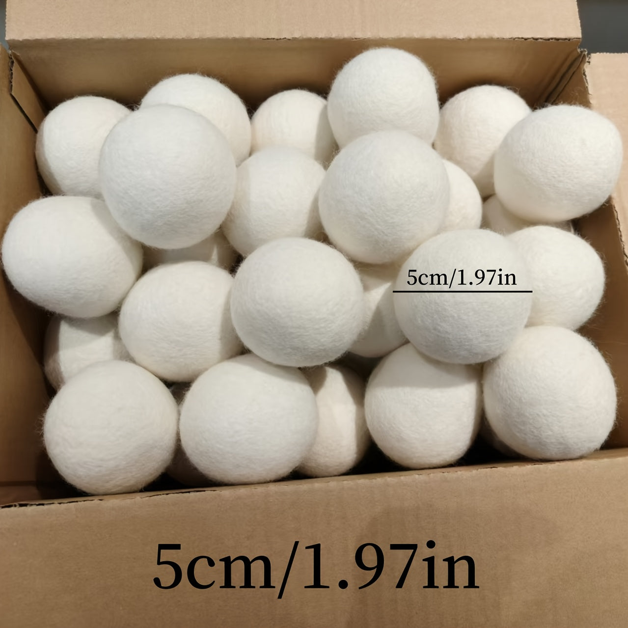 New Zealand Wool Drying Balls 9-PCS St  Laundry Drying Balls - Anti-Tangle, Quick-Dry Clothes Dryer Balls, Prevents Wrinkles & Tangles, Soft Wool Laundry Balls for Delicates, Down Jackets, Shirts, Pants - Compatible with All