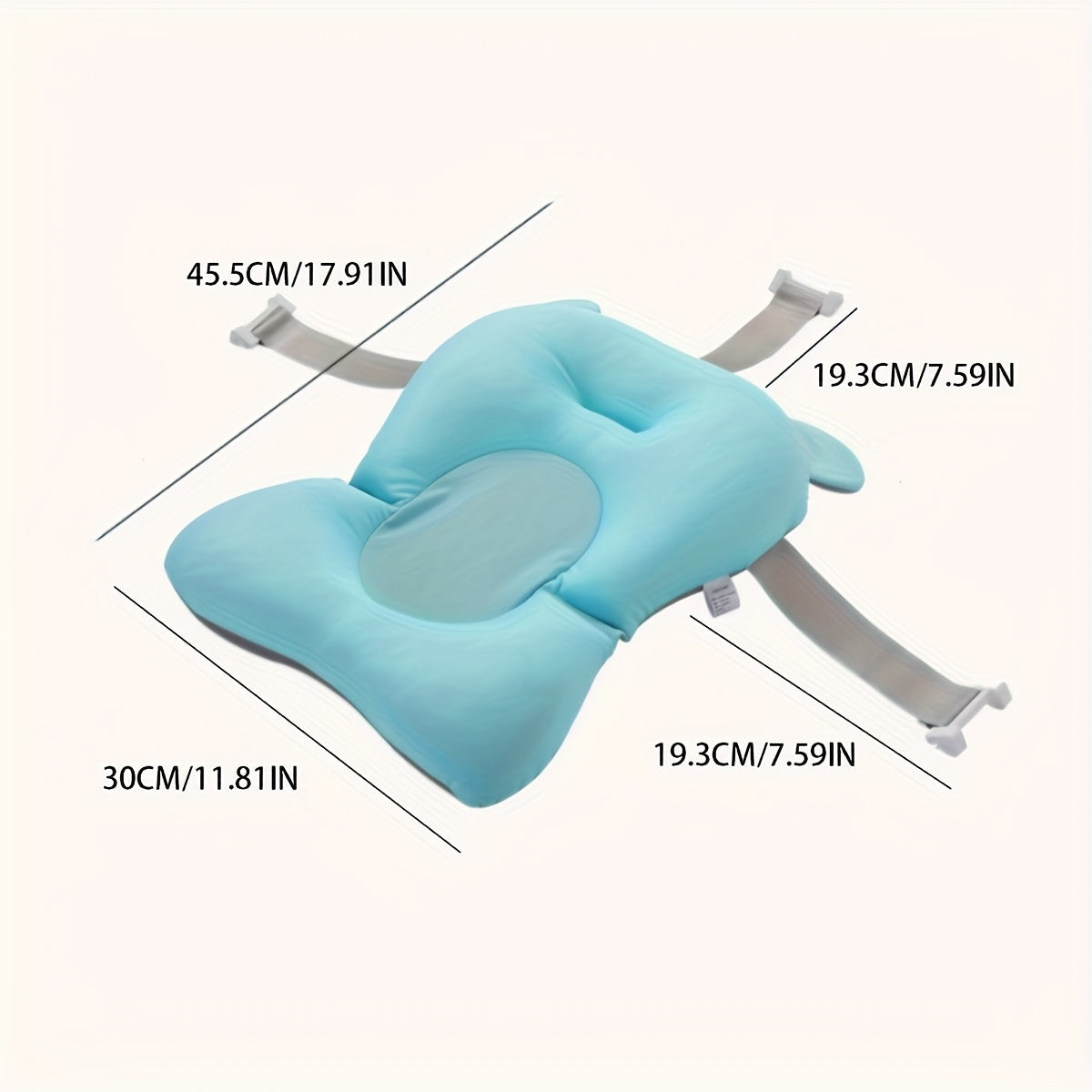 A Baby Float Pad with Adjustable Straps for a Comfortable Bathing Experience, Made of Breathable Polyester Mesh, Suitable for Both Boys And Girls in Bathtubs, a Must-Have for Expectant Parents, And a Perfect Gift for Babies f
