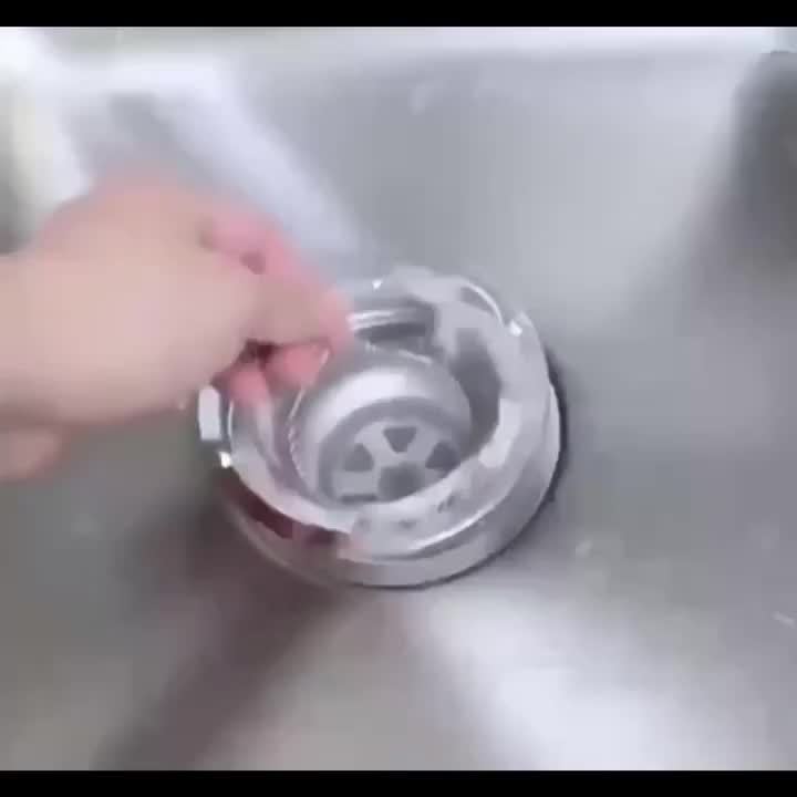 2 PCS Set Stainless Steel Sink Filters, Including Kitchen Drain Pipes And Mesh Filters, Floor Drains And Mesh Filters, Featuring Non-Slip Handles - High-Quality Kitchen And Bathroom Drain Filters - Hair Catchers, Food And Deb