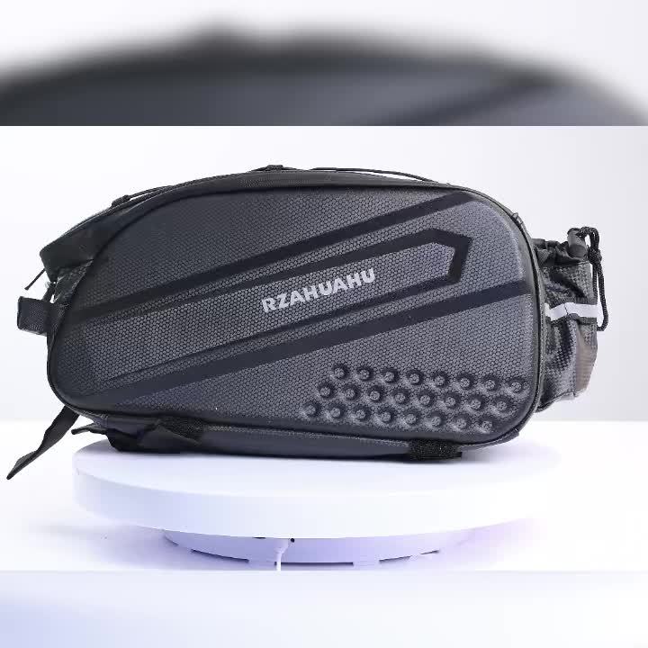 Bicycle Riding Bag, Rear Rack Bag, Mountain Bike Camera Sling Bag, Hard Shell Waterproof Rear Bag